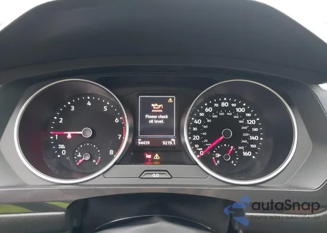 2019 Volkswagen Tiguan Se/Sel/Sel R-Line Jet-Black/Sel R-Line from USA, damaged, VIN 3VV3B7AX9KM152520